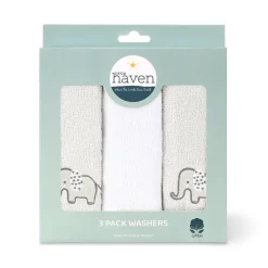 Little Haven 3 Pack Washers Elephant New