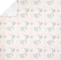 Little Haven Botanical Leaf Brushed Cotton Wrap Clearance