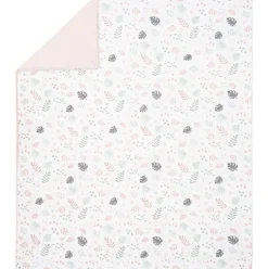 Little Haven Cot Quilt Botanical Leaf Fashion