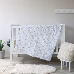 Little Haven Cot Quilt Grey Elephant Fashion