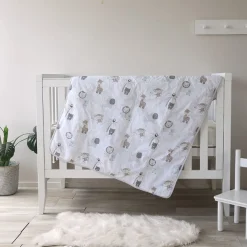 Little Haven Organic Cotton Cot Quilt Jungle Sale