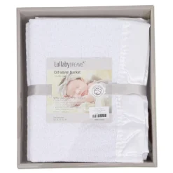 Lullaby Dreams 100% Cotton Cot Woven Blanket Online