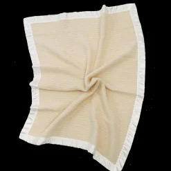 Lullaby Dreams 100% Wool Bassinet Blanket Cream Clearance