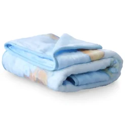 Lullaby Dreams Heavyweight Mink Cot Blanket Toys Blue Sale