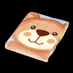 Lullaby Dreams Plush Mink Blanket Baby Bear Hot
