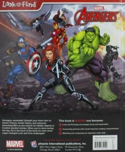Marvel Avengers Look & Find Book Discount