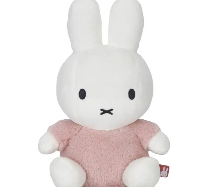 Miffy Cuddle Fluffy Soft Toy Pink Medium 25cm Hot