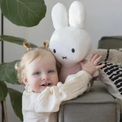 Miffy Fluffy Cuddle Plush Pink Large 35cm Clearance