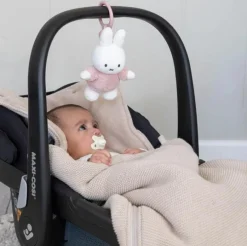 Miffy FLUFFY HANGING TOY PINK Clearance