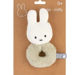 Miffy FLUFFY RING RATTLE GREEN Sale
