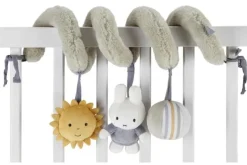 Miffy Fluffy Spiral Toy - Blue/Green Hot
