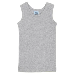 Mobi Minors EDLP Rib S/less Vest White Hot