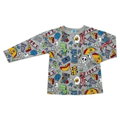 Mobi Minors Graphic L/S Top Outlet