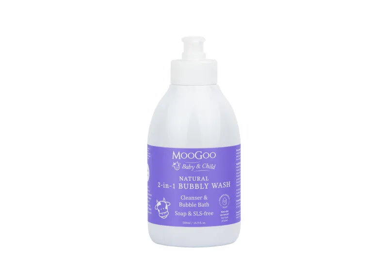 MooGoo 2-in-1 Bubbly Wash 500ml Outlet