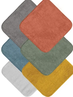 Mum 2 Mum Face Cloth 6-Pack Earth New