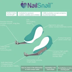 Tommee Tippee Closer To Nature Nail Snail Baby Nail Trimmer Online
