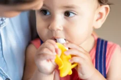 Nuby NanaNubs™Banana Massaging Toothbrush New