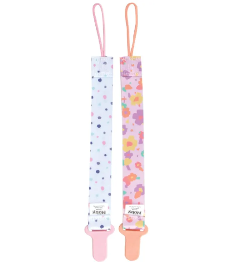 Nuby Pacifinder 2-Pack Flowers/Spots Outlet