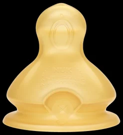 NUK First Choice+ 2-Pack Latex Teats 0-6mths Small Hole (Size 1) Sale