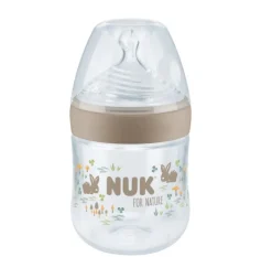 NUK For Nature Baby Bottle with Temperature Control 150ml - Assorted Colours Sale