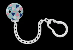 NUK Silicone Soother Chain - Assorted Colours New