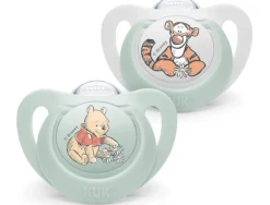 Winnie the Pooh NUK Silicone Soother 2-Pack 0-6m Fashion