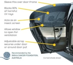 Outlook Autoshade Rectangle Car Window Shade Twin Pack Discount