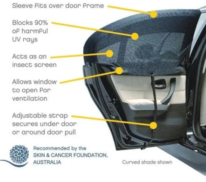 Outlook Autoshade Rectangle Car Window Shade Twin Pack Discount