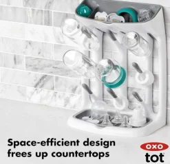 OXO Tot Space Saving Drying Rack Grey Online