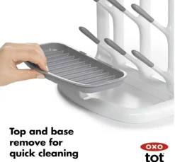 OXO Tot Space Saving Drying Rack Grey Online