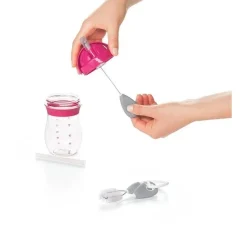 OXO Tot Straw & Sippy Cup Top Cleaning Set Grey Outlet