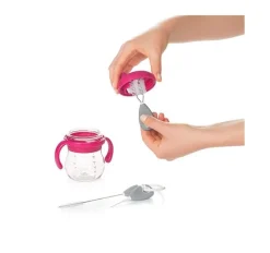OXO Tot Straw & Sippy Cup Top Cleaning Set Grey Outlet