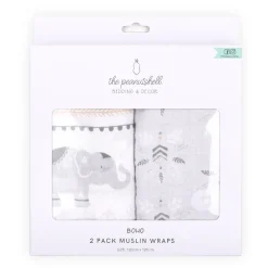 Peanutshell Boho Muslin 2-Pack Wraps Discount