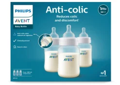 Philips Avent Anti Colic Feeding Bottle 260ml 3-Pack Fashion