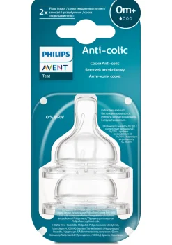 Philips Avent Anti-Colic Teats 0m+ Newborn Flow 2-Pack Best