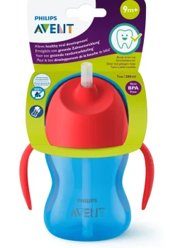 Philips Avent Bendy Straw Cup 200ml - Assorted Colours Sale