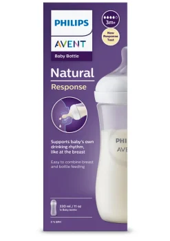 Philips Avent Natural Response Bottle 330ml Single Online