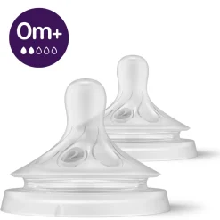 Philips Avent Natural Response Teat 0m+ Flow 2 2-Pack Outlet