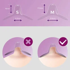 Philips Avent Nipple Shield 2-Pack Medium Hot