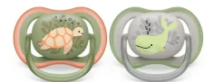 Philips Avent Ultra Air Deco Soother 2-Pack 6-18m - Assorted Colours Hot