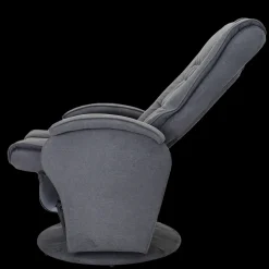 Nested Recliner Chair with Ottoman Dark Grey Sale