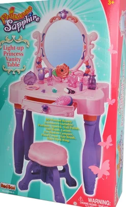 Red Box Princess Sapphire Light-up Princess Vanity Table Discount