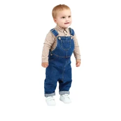 Ricochet Baby Denim Overalls Hot