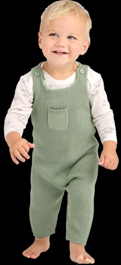 Ricochet Baby Knit Overalls Fashion