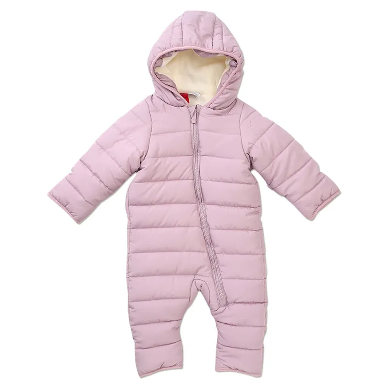 Ricochet Baby Quilted Pramsuit Hot