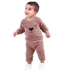 Ricochet Baby Teddy Bear Sweatshirt New