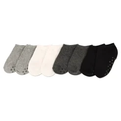 Ricochet Kids Basic Low Cut 4pk Socks New