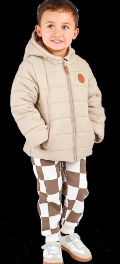 Ricochet Kids Fleece Lined Puffa Jacket Discount