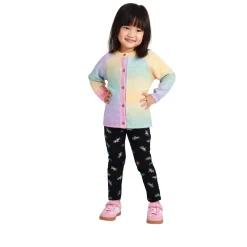 Ricochet Kids Rainbow Cardigan Hot