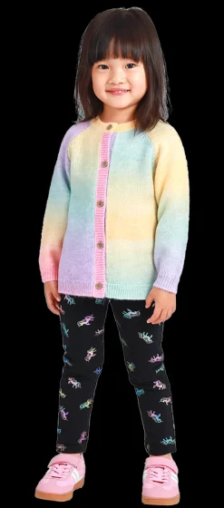 Ricochet Kids Rainbow Cardigan Hot